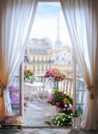 Фреска Балкон в Париже