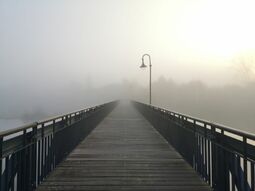 Фотообои Туманный мост