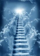 Фотообои Лестница в облака